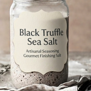 Black Truffle Sea Salt